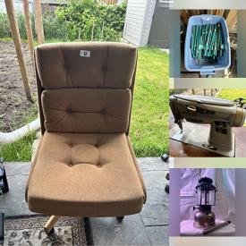 MaxSold Auction: This online auction features office chairs, sewing machine, cameras, stamps, vintage perfume bottles, art supplies, costume jewelry, pet products, antique books, office supplies, yarn, vintage sewing patterns, comics, vintage pins, women’s clothing, and much, much, more!!!