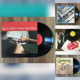 MaxSold Auction: This online auction includes vinyl records from The Beatles, Lou Reed, The Who, Aerosmith, Neil Young & Crazy Horse, The Miracles, Phil Ochs, The Rolling Stones, Quicksilver, UB40, Miles Davis and more!