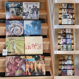 MaxSold Auction: This online auction includes vinyl records featuring Elvis Presley, The Beach Boys, The Rolling Stones, Cher, John Gary, Jimmy Dean, Johnny Cash, Kenny Rogers, John Holt, ABBA, Nana Mouskouri, John Lennon and more!