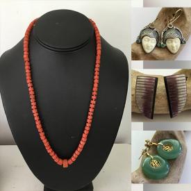 MaxSold Auction: This online auction features sterling silver jewelry, gemstone jewelry, antique jewelry, pewter jewelry, novelty jewelry, and much, much, more!!!