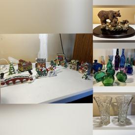 MaxSold Auction: This online auction features sunflower dishes, board games, power & hand tools, electrical supplies, Pfaltzgraff dishes, Monroe Saltworks dishes, Willow Tree figurines, Dickens collectibles, holiday buildings & accessories, art pottery, art glass, jewelry, curio cabinet, and much more!!!