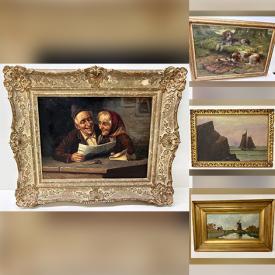 MaxSold Auction: This online auction includes art such as signed oil on board and oil on canvas paintings, signed watercolour paintings, antique and vintage photography, framed prints and more!