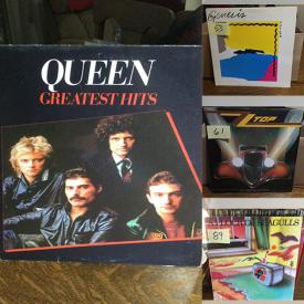 MaxSold Auction: This online auction features vinyl records such as AC/DC, Queen, Led Zeppelin, Pink Floyd, Journey, The Beatles, Bruce Springsteen, Chilliwack, April Wine, Supertramp, Styx, ELO, Robert Palmer, and much, much, more!!!