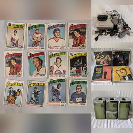 MaxSold Auction: This online auction features shot glass collection, hockey collectibles, DVDs, David Bernett marble carvings, vinyl records, vintage handheld video games, antique iron vents, sports trading cards, vintage video game consoles & games, and much, much, more!!!