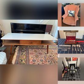 MaxSold Auction: This online auction features small kitchen appliances, vintage decanter set, souvenir spoons, children’s books, party supplies, electric fireplace, fitness gear, new smart bird feeder, women’s clothing & shoes, drop leaf table, quilts, and much, much, more!!!