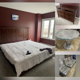 MaxSold Auction: This online auction features bedroom furniture, golf net, coffee tables, pub chairs, and much more!