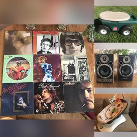 MaxSold Auction: This online auction includes bicycles, garden tools, DVDs, vinyl records, trading cards, books, comic books, electronics, baby items, prints and more!