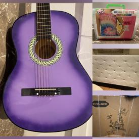 MaxSold Auction: This online auction features craft kits, kids guitars, printer, NIB exercise bike, women’s shoes, new beauty products, pet products, RC lights, costumes, and much, much, more!!!