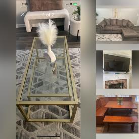 MaxSold Auction: This online auction includes furniture such as a bedframe, dining nook, sofa, cubicle stand, patio set and others, wall art, mirrors and more!