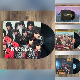 MaxSold Auction: This online auction includes vinyl records featuring Pink Floyd, Meat Loaf, Betty Wright, Bruce Springsteen, Gordon Lightfoot, U2, Steve Miller Band, Bryan Adams, Judas Priest, The Beatles, Corey Hart, Johnny Cash, The Rolling Stones, ZZ Top, Ozzy Osbourne, Rush and much more!