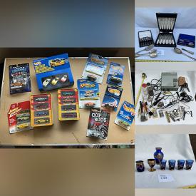 MaxSold Auction: This online auction features world coins, Canadian coin sets, US coins, banknotes, vintage toys, S&P shakers, vintage banks, steins, Toby mugs, stamps, vintage bottles, vinyl records, teacup/saucer sets, collector spoons, silver & costume jewellery, watches, vintage office supplies, marbles, fly trying supplies, and more!n