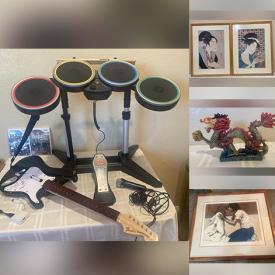 MaxSold Auction: This online auction includes antique pewter, Wii console with controllers and games, framed signed artwork, Royal Doulton, Murano glass, NIB model cars, vinyl LP records, costume jewelry and more!