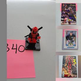 MaxSold Auction: This online auction includes trading cards featuring Kobe Bryant, Steph Curry, Michael Jordan, Mickey Mantle, Bo Jackson, Shohei Ohtani and others, Lego figures, comic books including The Hulk, Wolverine, Spiderman, Machine Man, Star Trek and many more! \na