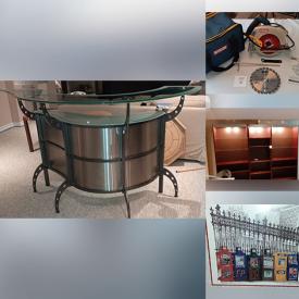 MaxSold Auction: This online auction features small kitchen appliances, vinyl records, standalone bar & stools, power & hand tools, hardware, children’s books, power & hand tools, wood carving, art sculpture, collector plates, teacup/saucer sets, antique mantel clock, and much, much, more!!!