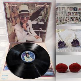 MaxSold Auction: This online auction includes jewelry, accessories, vinyl records, trading cards, coins, figures and much more!