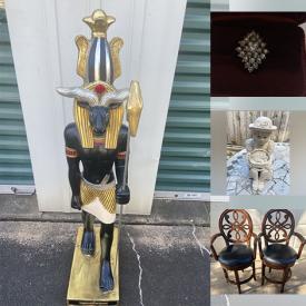 MaxSold Auction: This online auction features bike, costume jewelry, watches, karaoke machine, novelty teapots, bar stools, small kitchen appliances, jewelry armoire, writing pens, collectible doll, Austin sculptures, vinyl records, and much more!