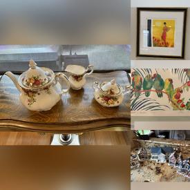 MaxSold Auction: This online auction features Christmas village, Old Country Roses dishware, Alex Pauker Seriolithograph, Izchak Tarkay artwork, Emile Bellet artwork, and much more!!