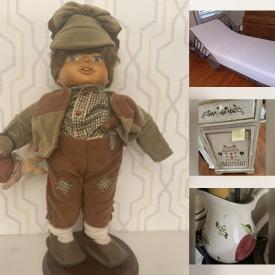 MaxSold Auction: This online auction features home health aids, wing-back chair, canes, wood doll, dressers, warming stations, mirrors, hospital bed,  and more!!