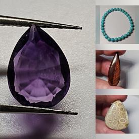 MaxSold Auction: This online auction features gemstone jewelry and loose gemstones such as sapphires, opals, amethysts, rubies, apatites, tourmalines, peridots, aquamarines, tanzanites, moonstones, morganites, garnets, labradorite, and much, much, more!!!