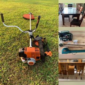 MaxSold Auction: This online auction features yard tools, small kitchen appliances, costume jewelry, pet products, fishing gear, bistro table, camera, desks, toys, and much, much, more!!!