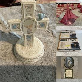 MaxSold Auction: This online auction features collector plates, puzzles, Precious Moments figurines, Goebel figurines, Sarah’s Angels figurines, art glass, cranberry glass, power & hand tools, office supplies, video games, cameras, games, oil lamps, and much, much, more!!!