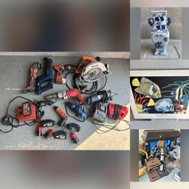 MaxSold Auction: This online auction features the contents of a storage locker including amp, framed artwork, soapstone carvings, power & hand tools, chainsaws, and much, much, more!!!