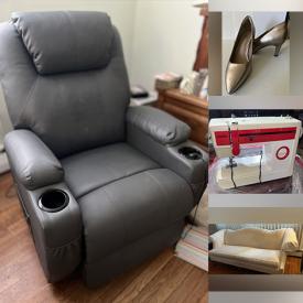 MaxSold Auction: This online auction features wooden wall sayings, fitness gear, baskets, women’s clothing & shoes, board games, small kitchen appliances, electric recliner, holiday crafts, sewing machines, and much more!