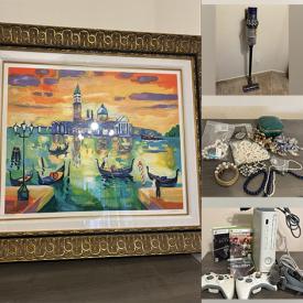 MaxSold Auction: This auction features  Black Berry Play Book , Horse Sculpture, Jewelry,  Clothing, Carpet Cleaner ,Tennis Rackets, Lithograph, Cell Phones, Dresser, Shoe Shelf, CD Player, Makeup, Laptops, Xbox360 and much more!