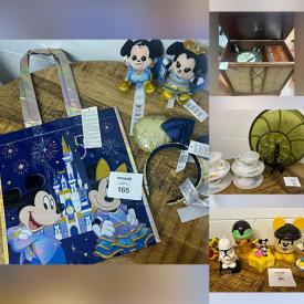 MaxSold Auction: This online auction features vintage stereo console, vintage sewing machine, Disney collectibles, vintage bottles, vinyl records, vintage Longaberger basket, squishmallows, sports trading cards, Carnival glass, and much more!