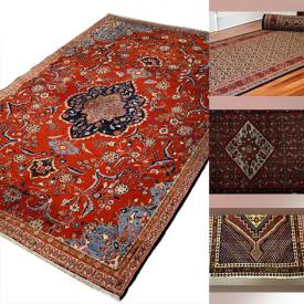 MaxSold Auction: This online auction includes handmade Persian rugs from Kerman, Hamadan, Mashhad, Baluchi, Zanjan and more!