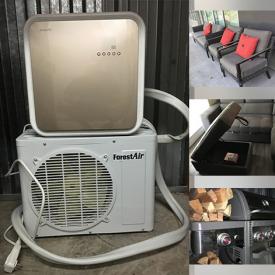 MaxSold Auction: This online auction includes a ductless air conditioning unit, bedframe, dresser, sectional, bookcase, patio furniture and more!