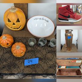 MaxSold Auction: This online auction features video games, small kitchen appliances, NIB heater, antique cedar chest, Jordan sneakers, underwater camera, hand tools, train set, air compressor, and much more!!!