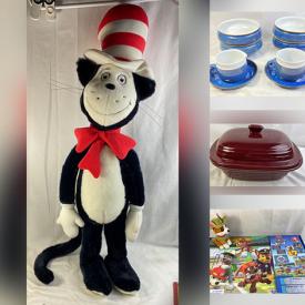 MaxSold Auction: This online auction includes jewelry, accessories, Paw Patrol items, Sesame Street and other toys, Murano glassware, Lladro and other figurines, wood cats, beads, kitchenware, scarves, wall art, books, ceramics, painting supplies, lamps, men’s bike and more!