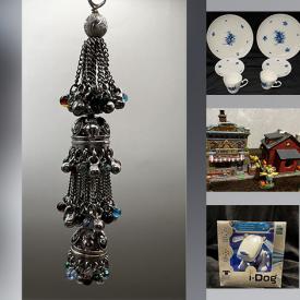 MaxSold Auction: This online auction includes clothing, shoes, accessories, stuffed toys, Checkers set, craft supplies, curling iron, CDs, DVDs, jewelry, Rosenthal china, seasonal decor, headphones and much more!