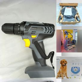 MaxSold Auction: This online auction features heated apparel & blankets, NIB beauty appliances, new gloves, gaming gear, new baby carriers, grow light, NIB toys, new power tools, new beverage refrigerator, strollers, pet products, binoculars, action cameras, camping gear, NIB massagers, and much, much, more!!!