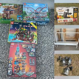 MaxSold Auction: This online auction includes yard tools, kitchenware, small kitchen appliances, Lego, cabinets, blankets, wine fridge, wall art, outdoor lights, Dirt Devil, self-care items, Canon printer, camping supplies and more!