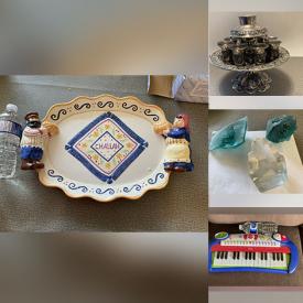 MaxSold Auction: This online auction features Judaica, binoculars, coins, watches, wine fountain, art supplies, office supplies, toy, art glass, fitness gear, and much, much, more!!!