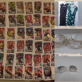 MaxSold Auction: This online auction features sports trading cards, silver necklaces, Pokemon cards, fabric, bike, Marvel cards, women’s clothing, electrical supplies, teacup/saucer sets, games, puzzles, video games, air bed, patio furniture, outdoor heater, tents, printer, and much, much, more!!!