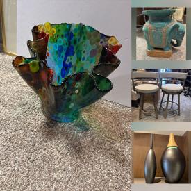 MaxSold Auction: This online auction features art glass, small kitchen appliances, bar stools, garden stool, mirrors, pet products, Roy Vickers artwork, games, Bunnykins, costumes, power tools, drum set, yard tools, plant pots, Willow Tree figurines, teacup/saucer sets, and much, much, more!!!