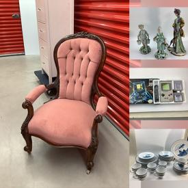 MaxSold Auction: This online auction includes jewelry, accessories, antique dresser, dining chairs, bath chair, blanket, decor, glassware, servingware, wall art, board game, Nintendo GameBoy, Nintendo games and more!