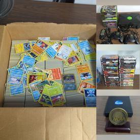 MaxSold Auction: This online auction features sports collectibles, office supplies, watches, Pokemon cards, NIP Hotwheels, children’s books, vintage books, power & hand tools, toys, video game consoles & games, fitness gear, and much more!!!