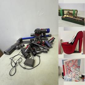 MaxSold Auction: This online auction features Ebike parts, puzzle, new clothing, welding jacket, new beauty products, network gear, vintage lighter, neon sign, computer gear, pet products, magnified sunglasses, scrubs, shoe chair, and much, much, more!!!