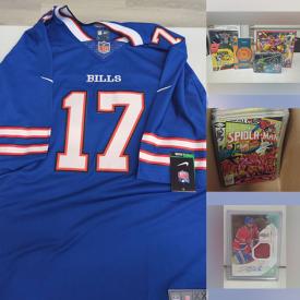 MaxSold Auction: This online auction includes sports cards, Pokemon and other trading cards, Star Wars and other toys, GI Joe figures, vinyl records, sports jerseys, bobbleheads, Star Trek memorabilia, Voyage of Ulysses decorative plates, vintage toys, comic books and many more!