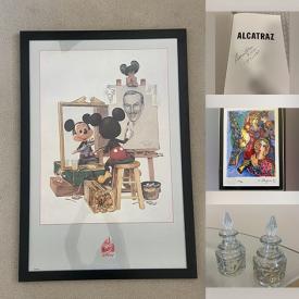 MaxSold Auction: This online auction features art glass, Farrah Fawcett collectibles, photography greeting cards, vintage perfume bottles, teacup/saucer sets, Juana Clara sculpture, cookie jars, camera & lenses, comics, vintage book, NIP Hot Wheels, and much, much, more!!!