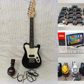 MaxSold Auction: This online auction includes game controllers, headphones, cameras, karaoke machine, PA system, keyboard, CPU accessories, portable speakers and more!