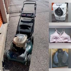 MaxSold Auction: This online auction includes ventilation piping, lawnmower, gardening tools, plotter printer, tackle box, kitchenware, clothing, shoes, accessories and much more!