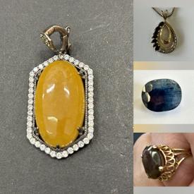 MaxSold Auction: This online auction features belt buckles, gemstone jewelry, art glass, Pandora-style bracelets, Indigenous art, Depression glass, art pottery, vintage Asian scrolls, coins, and loose gemstones such as emerald, amethyst, jasper, agate, and much, much, more!!!\n