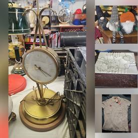 MaxSold Auction: This online auction features ashtrays, bean pots, children’s dishes, gnomes, brass lamp, and much more!!