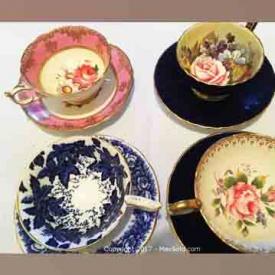 MaxSold Auction: This online auction features silver serving dish, Delft china, Spode china, silver brooches, acrylic abstract painting, O. Heimsath watercolour, silk pillows, Canadiana pine butter press and more!