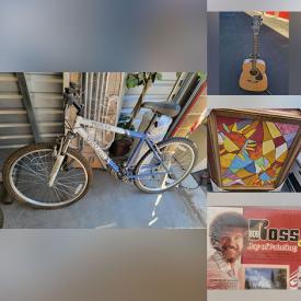 MaxSold Auction: This online auction features guitar, vacuums, Royal Palace rugs, DVDs, office chairs, refrigerator, bikes, exercise equipment, printers, small kitchen appliances, new dress shirts, desk, and much, much, more!!!